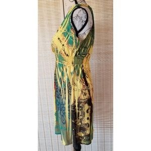Fresh of LA Dresses - Soft 🍋Yellow 🍋 Print Flowy Halter Dress Fresh of LA Dresses - Soft 🍋Yellow 🍋 Print Flowy Halter Dress